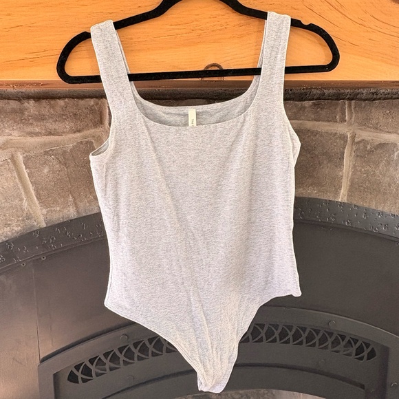 Grey Aritzia Bodysuit Tank - Picture 1 of 6
